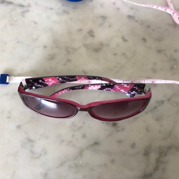 VERSACE Cat Eye Temple Medusa RX Sunglasses Italy Pink White Brown 9617-3 - Picture 17 of 17